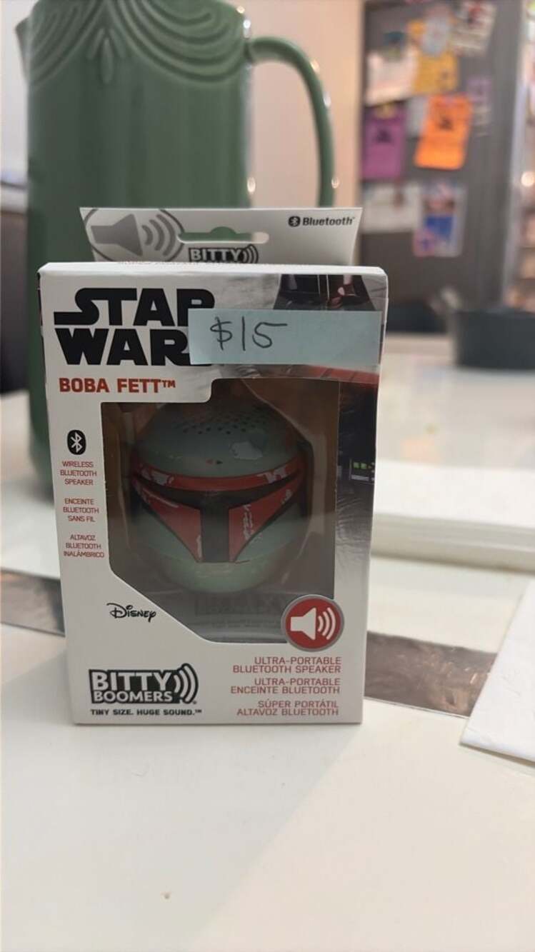 Bitty Boomers Star Wars Boba Fett Wireless Bluetooth Speaker